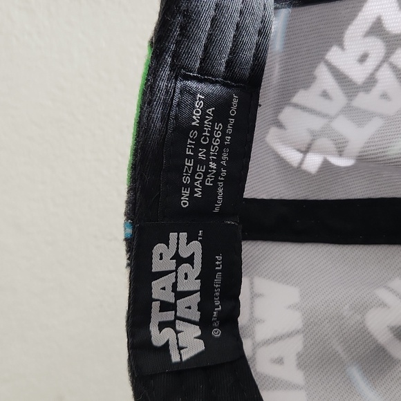 Star Wars Bioworld Mens hat Jedi Lightsaber Baseball Hat Strapback Skywalker - Picture 6 of 7